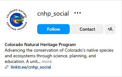 CNHP Instagram