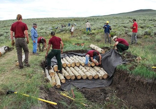 Gunnison restoration work